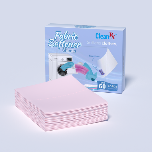 Dissolvable Fabric Softener Sheets – 30 Ct – Softens & Freshens Laundry