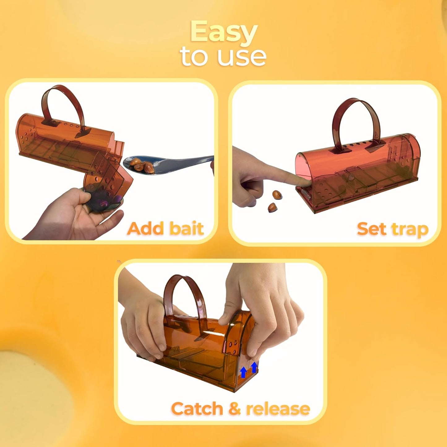 Humane Indoor/Outdoor Mouse Trap