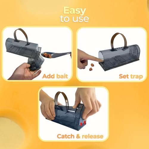Humane Indoor/Outdoor Mouse Trap