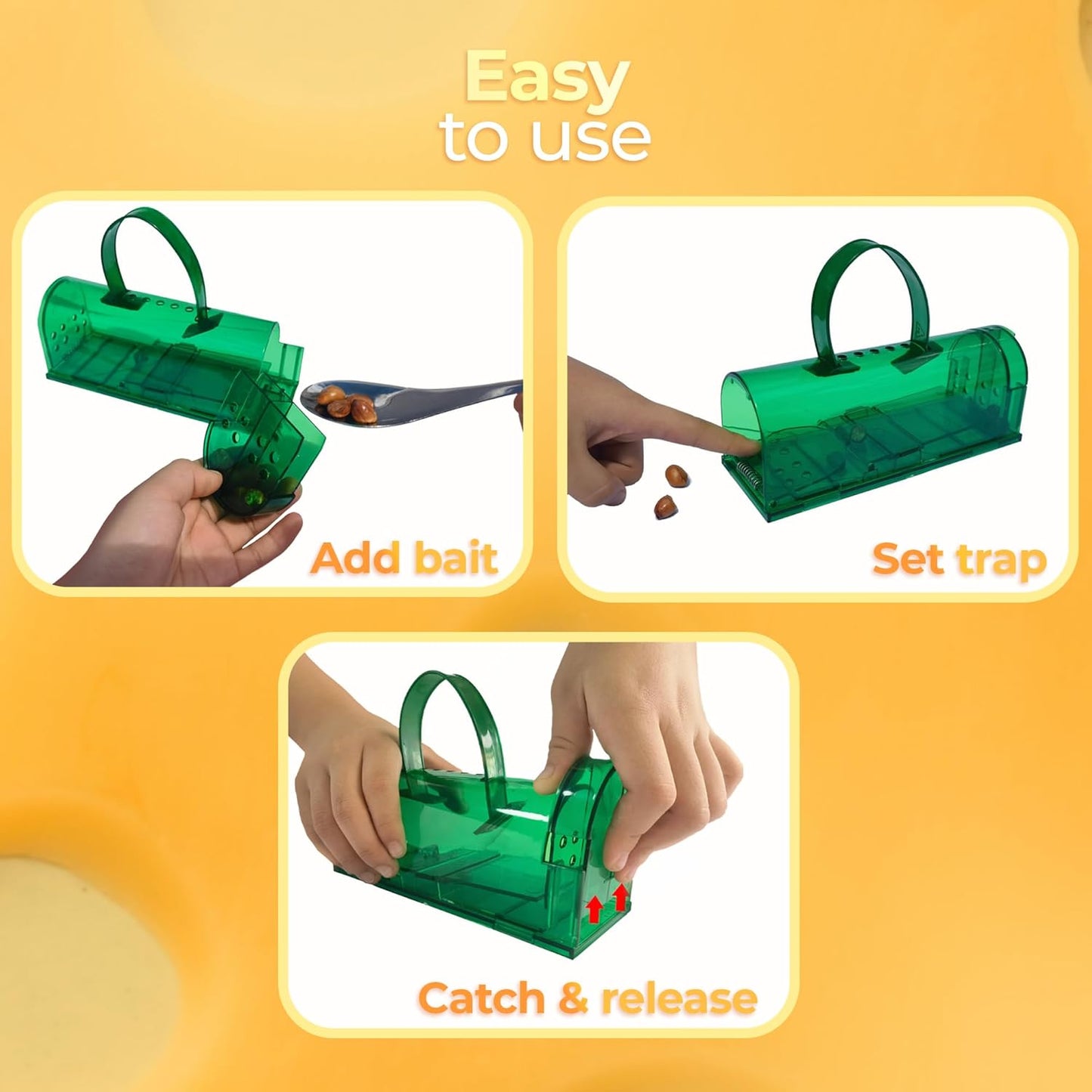 Humane Large Indoor/Outdoor Mouse Trap
