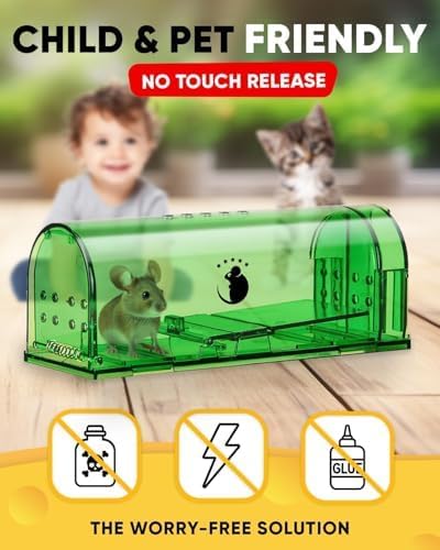 Humane Indoor/Outdoor Mouse Trap
