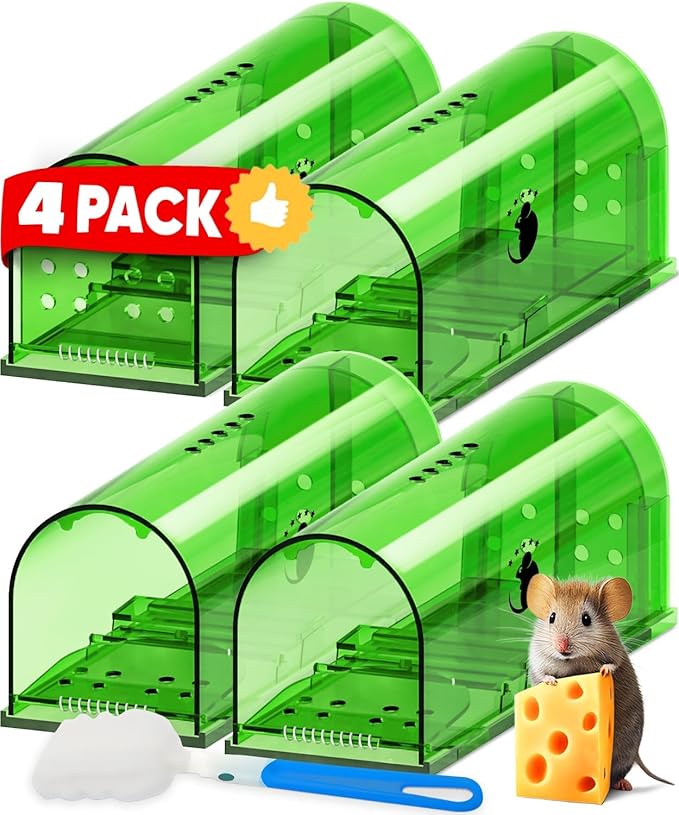 Humane Indoor/Outdoor Mouse Trap