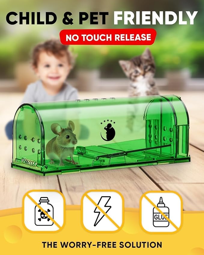 Humane Indoor/Outdoor Mouse Trap