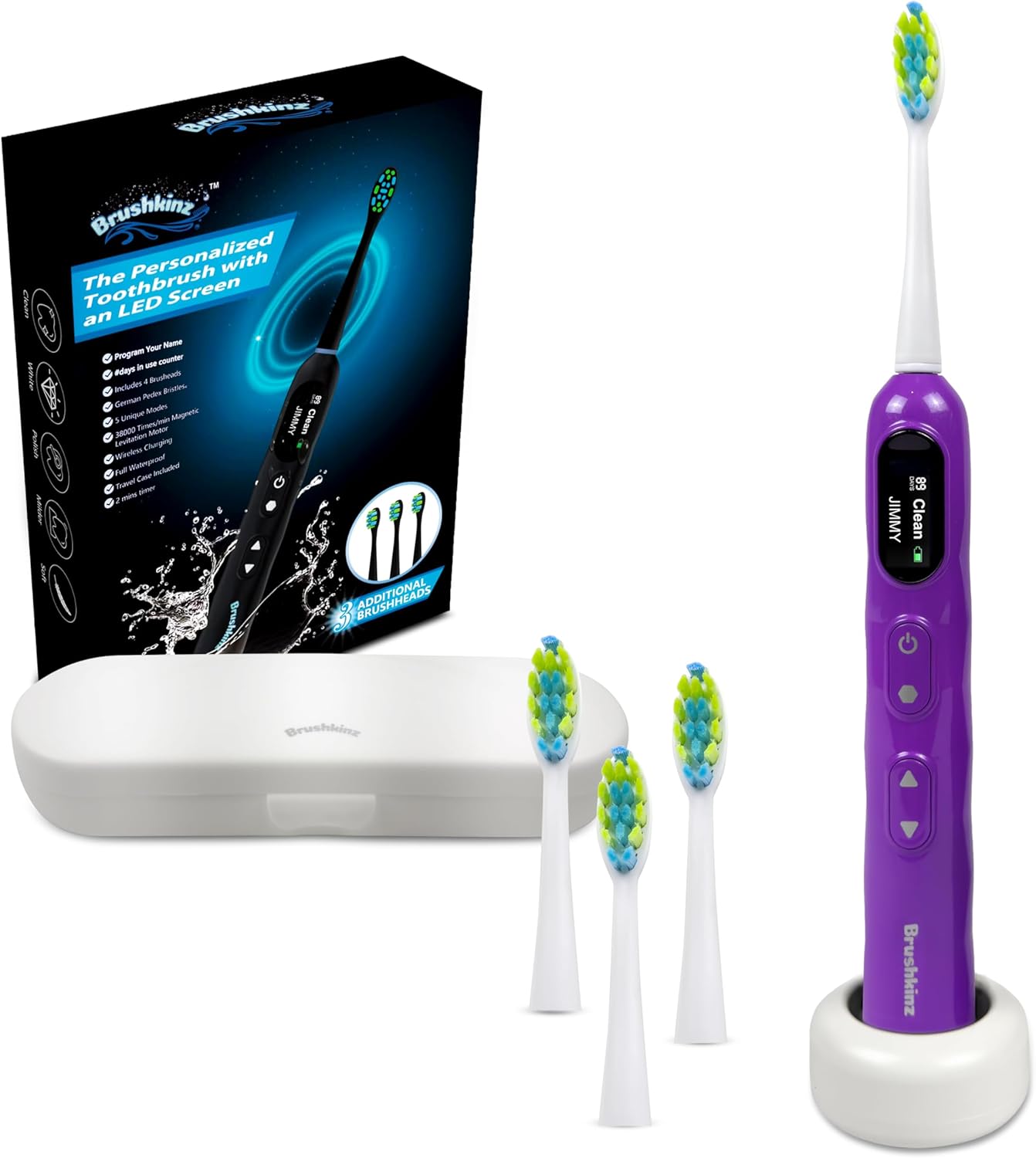 Sonic Personalized Electric Toothbrush - Lasts up to 90 days