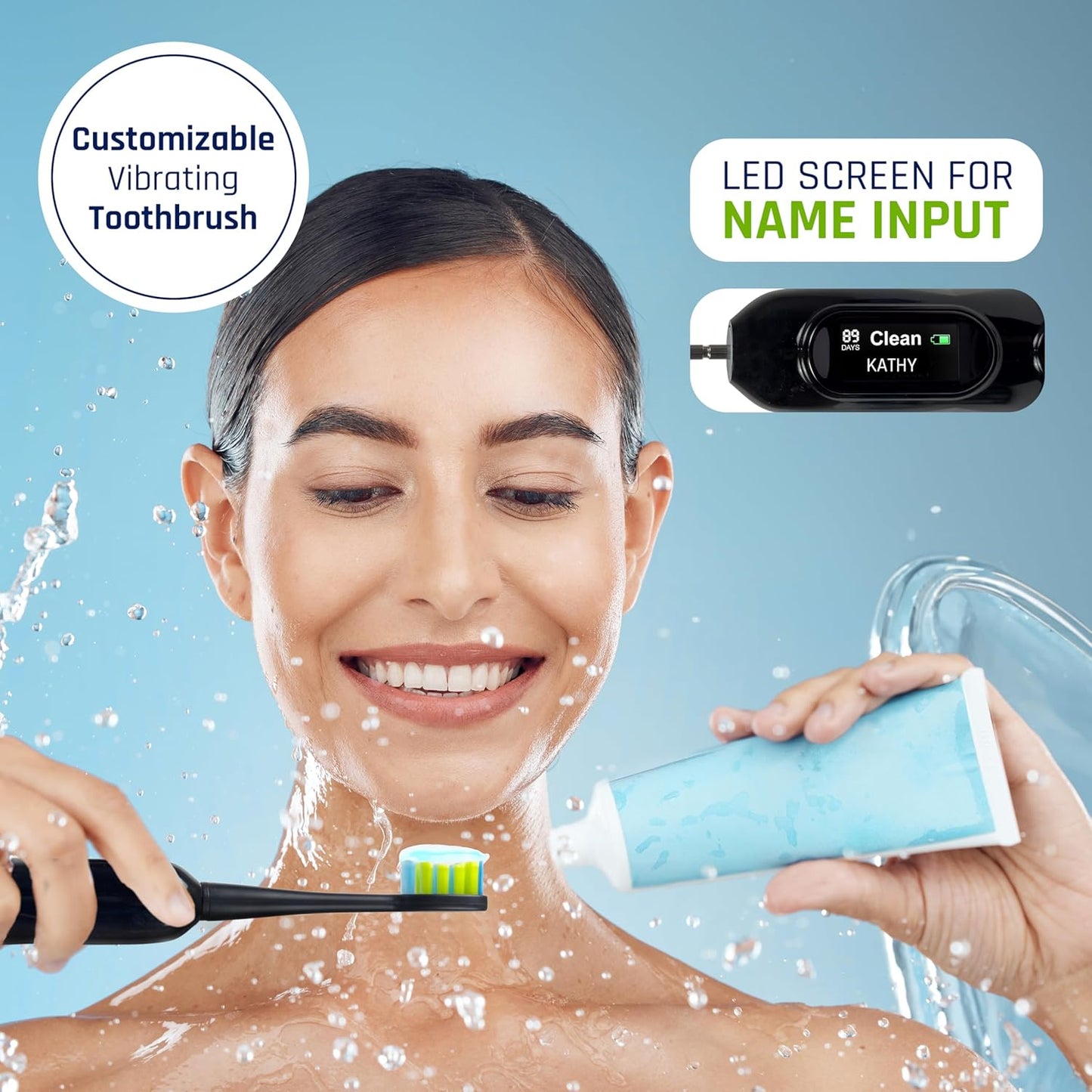 Sonic Personalized Electric Toothbrush - Lasts up to 90 days