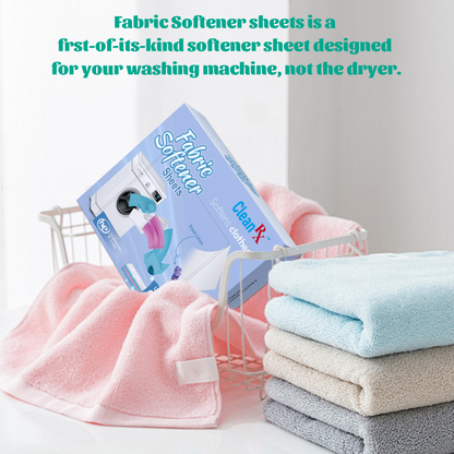 Dissolvable Fabric Softener Sheets – 30 Ct – Softens & Freshens Laundry