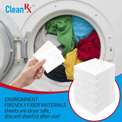 Color & Dirt Catcher Laundry Sheets – Fragrance-Free (50 Sheets)