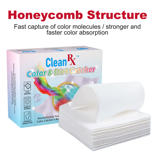 Color & Dirt Catcher Laundry Sheets – Fragrance-Free (50 Sheets)