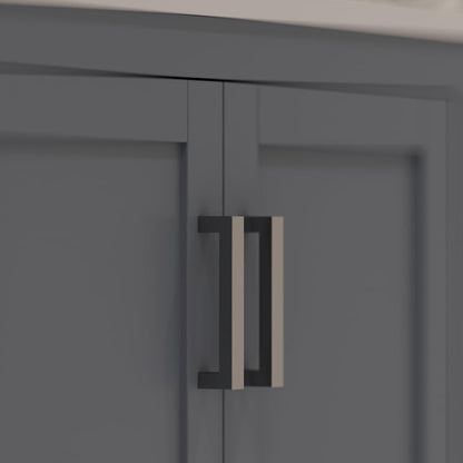 Ayna Decors Rooh 48" Charcoal Grey Bathroom Vanity with Sink - Premium Quality I Durable I Easy Install