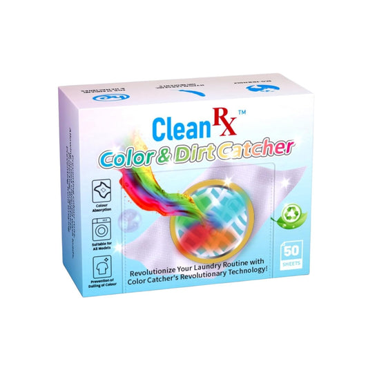 Color & Dirt Catcher Laundry Sheets – Fragrance-Free (50 Sheets)