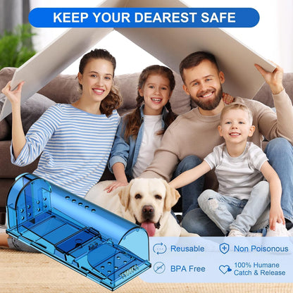 Humane Indoor/Outdoor Mouse Trap