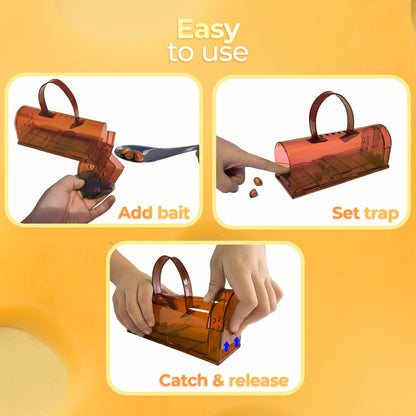 Humane Indoor/Outdoor Mouse Trap