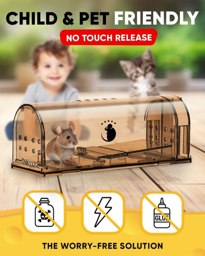 Humane Indoor/Outdoor Mouse Trap