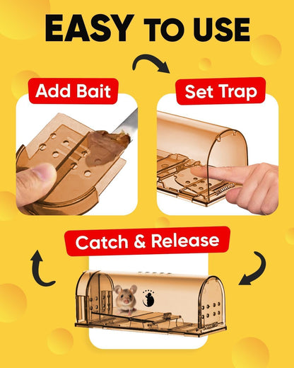 Humane Indoor/Outdoor Mouse Trap