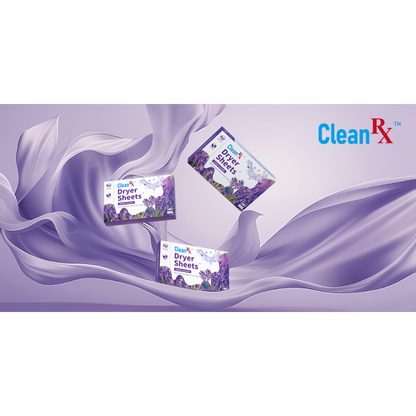 Lavender Fabric Softener Dryer Sheets – 40 Count – Softens & Freshens